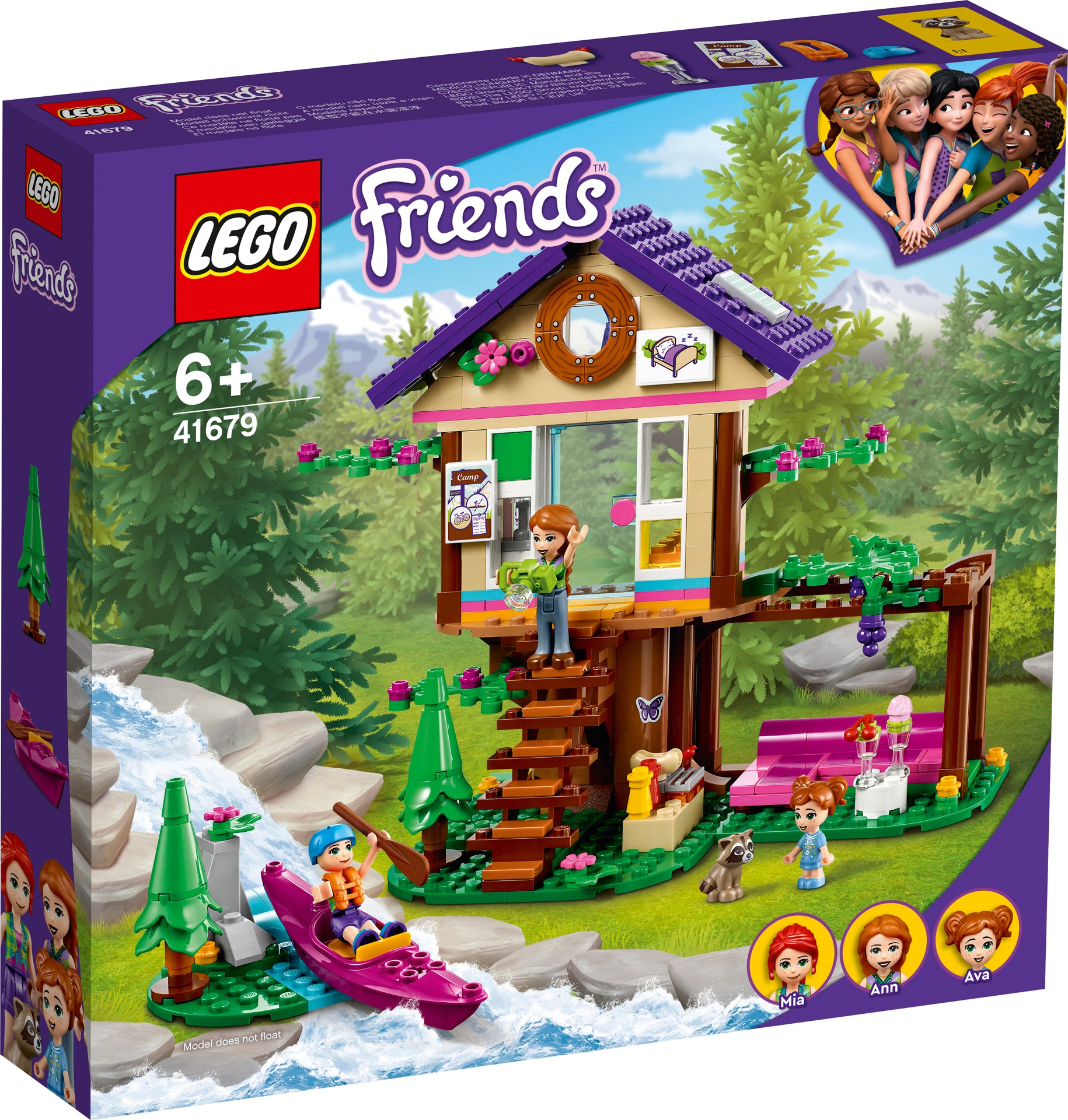 LEGO® Friends Casa din pădure, 41679