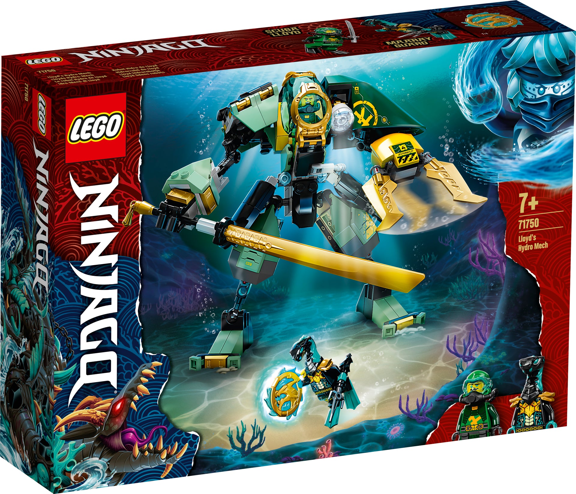 LEGO® NINJAGO® Robotul Hidro al lui Lloyd, 71750