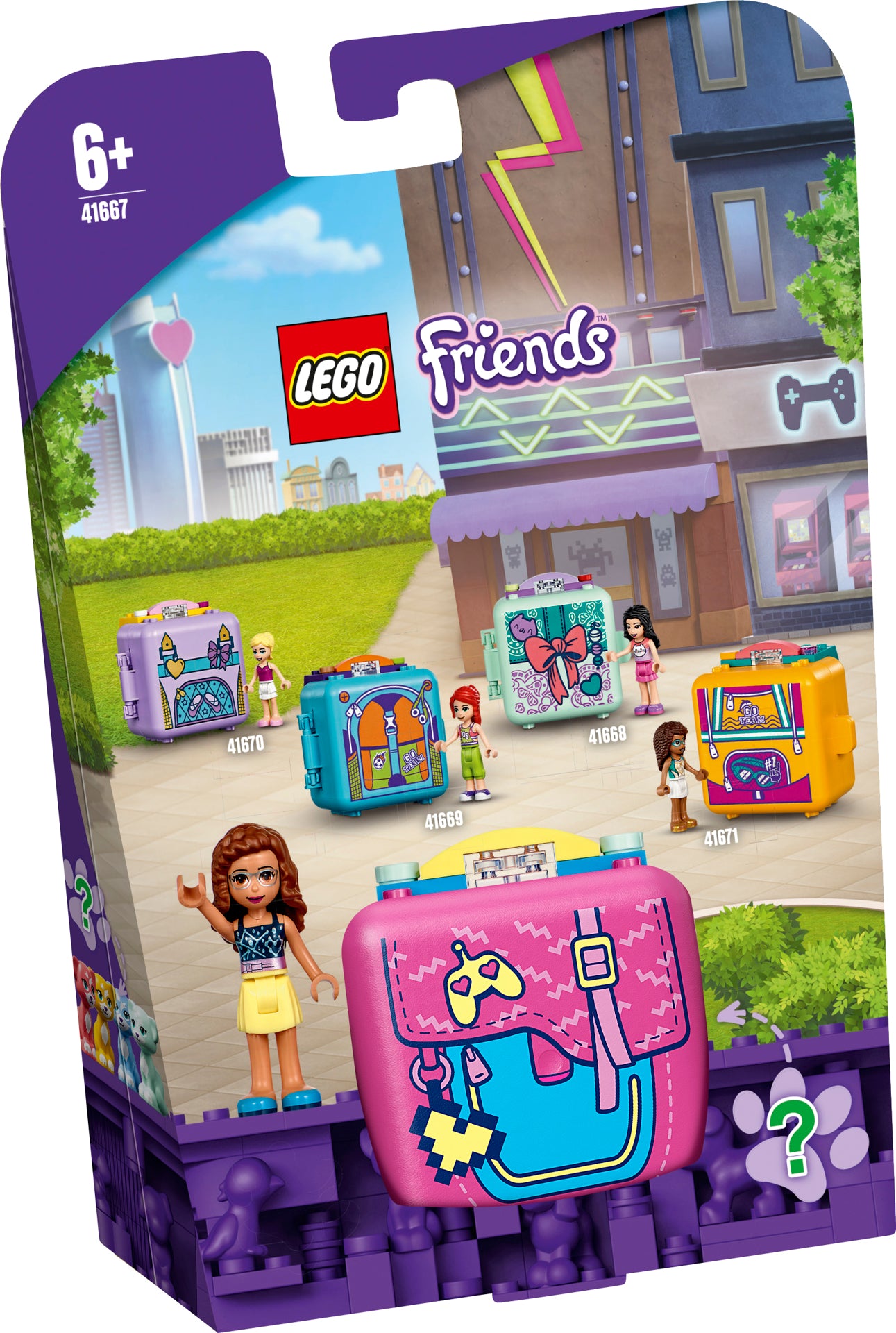 LEGO® Friends Cubul de jocuri al Oliviei 41667