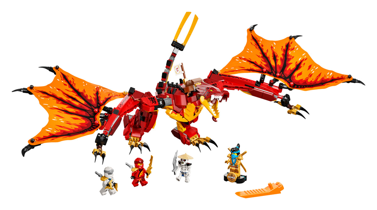 LEGO® NINJAGO®  Atacul Dragonului de Foc 71753