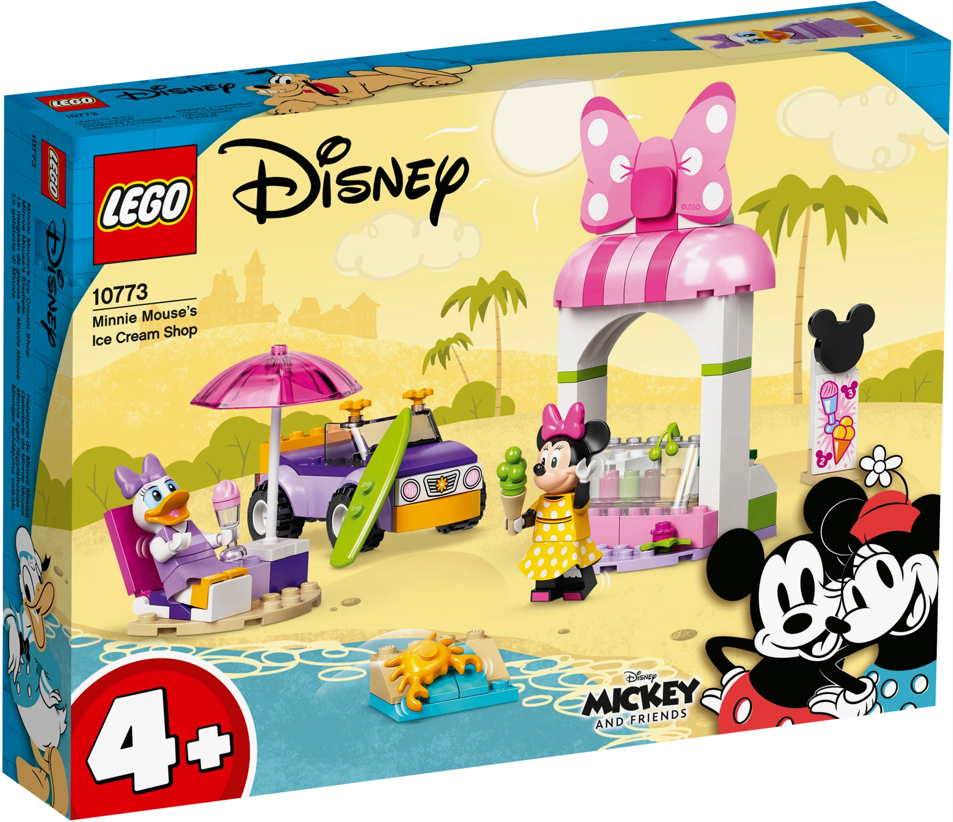 LEGO® ǀ Disney Mickey and Friends Magazinul cu înghețată al lui Minnie Mouse, 10773