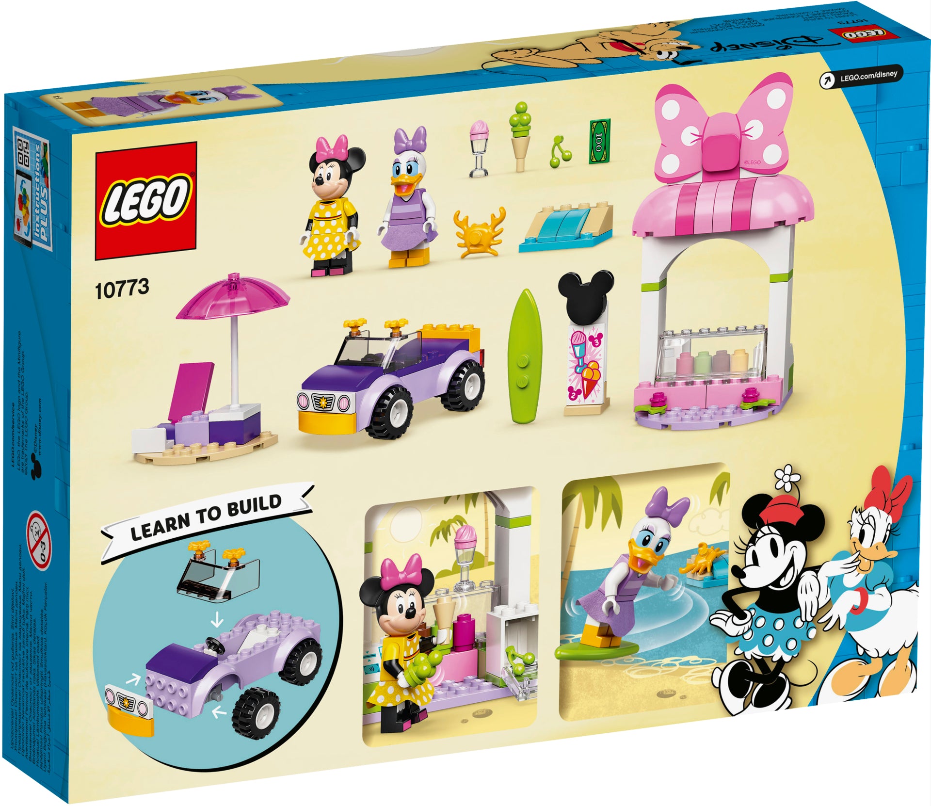 LEGO® ǀ Disney Mickey and Friends Magazinul cu înghețată al lui Minnie Mouse, 10773