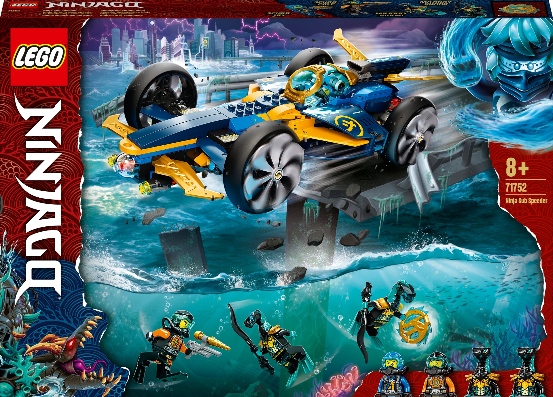 LEGO® NINJAGO® Sub Speeder Ninja 71752