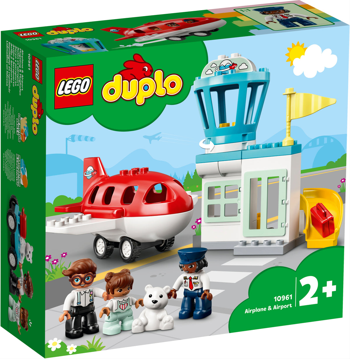 LEGO® DUPLO® Avion și aeroport 10961