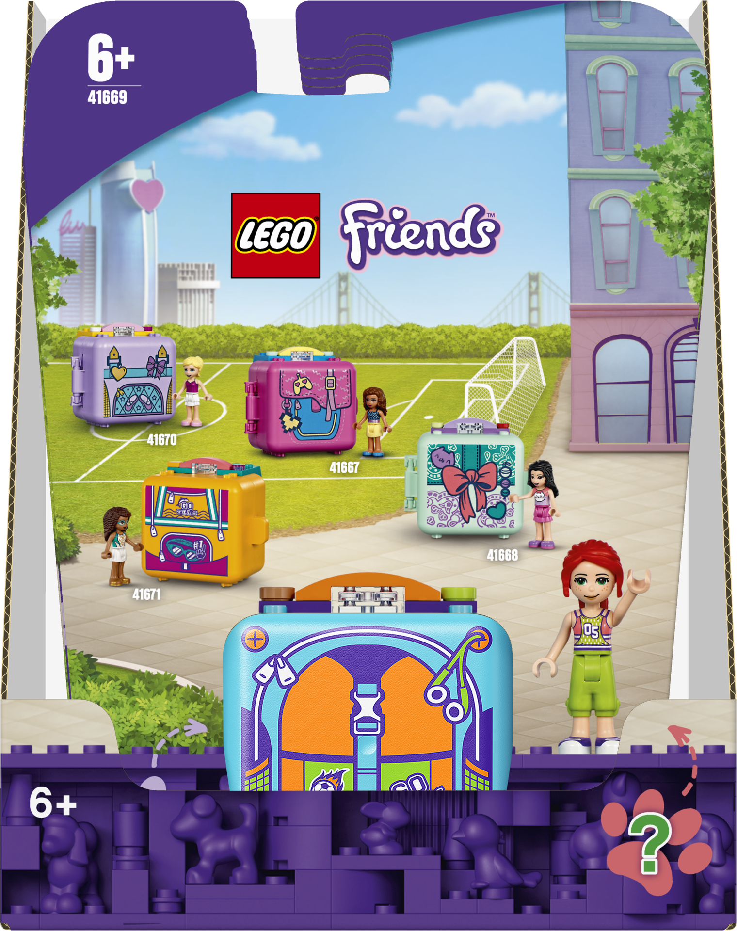 LEGO® Friends Cubul de fotbal al Miei 41669