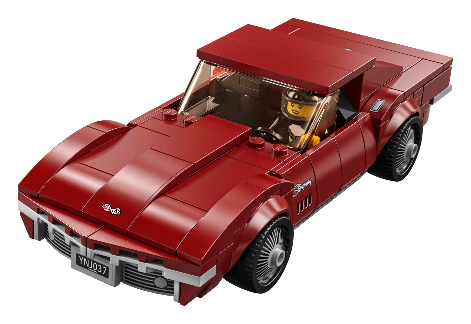 LEGO® Speed Champions Mașină de curse Chevrolet Corvette C8.R și 1968 Chevrolet Corvette, 76903