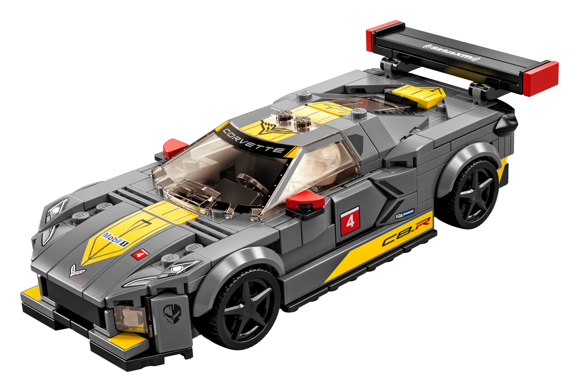 LEGO® Speed Champions Mașină de curse Chevrolet Corvette C8.R și 1968 Chevrolet Corvette, 76903