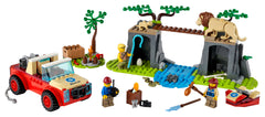 LEGO® City Mașină de teren pentru salvarea animalelor sălbatice 60301