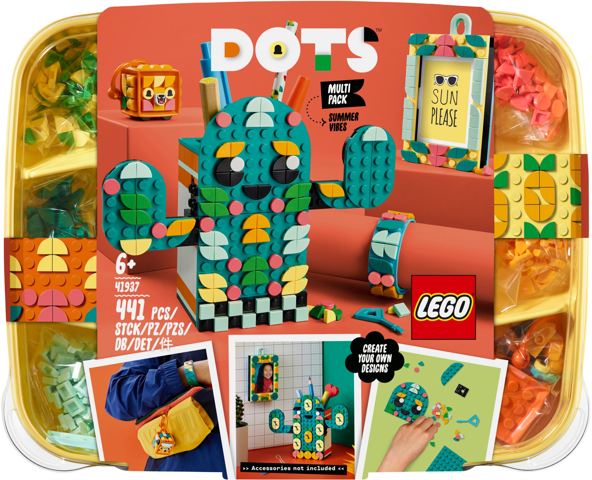 LEGO® DOTS  Pachet multiplu - Emoții de vară  41937