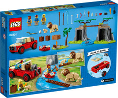 LEGO® City Mașină de teren pentru salvarea animalelor sălbatice 60301