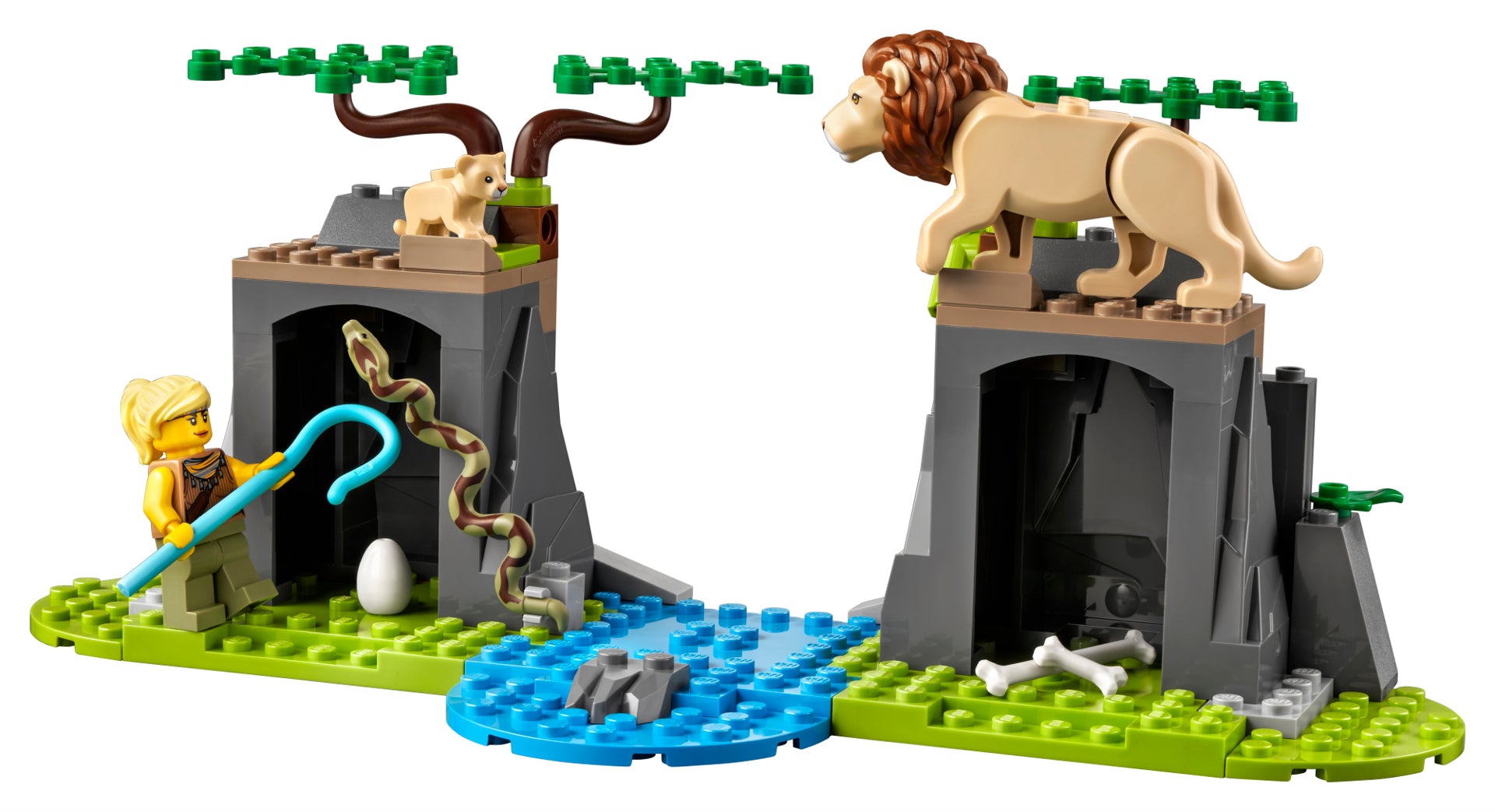 LEGO® City Mașină de teren pentru salvarea animalelor sălbatice 60301