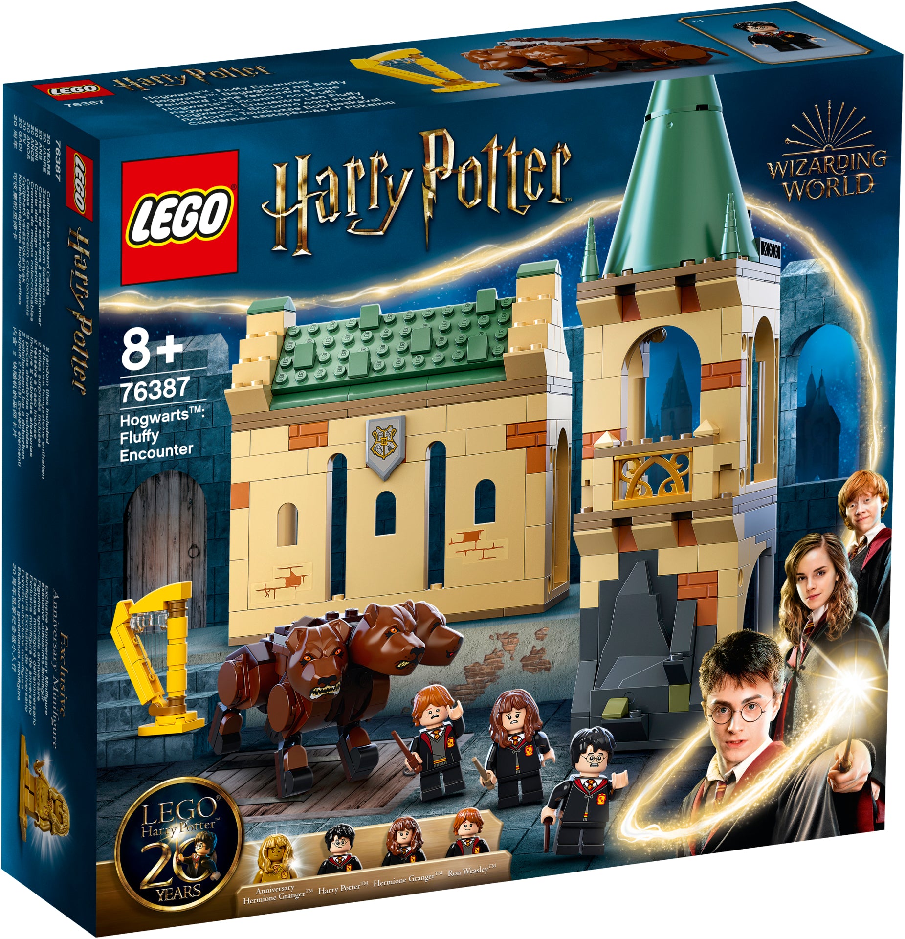 LEGO® Harry Potter™ Hogwarts™: Întâlnirea cu Fluffy 76387