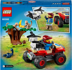 LEGO® City  ATV de salvare a animalelor sălbatice 60300