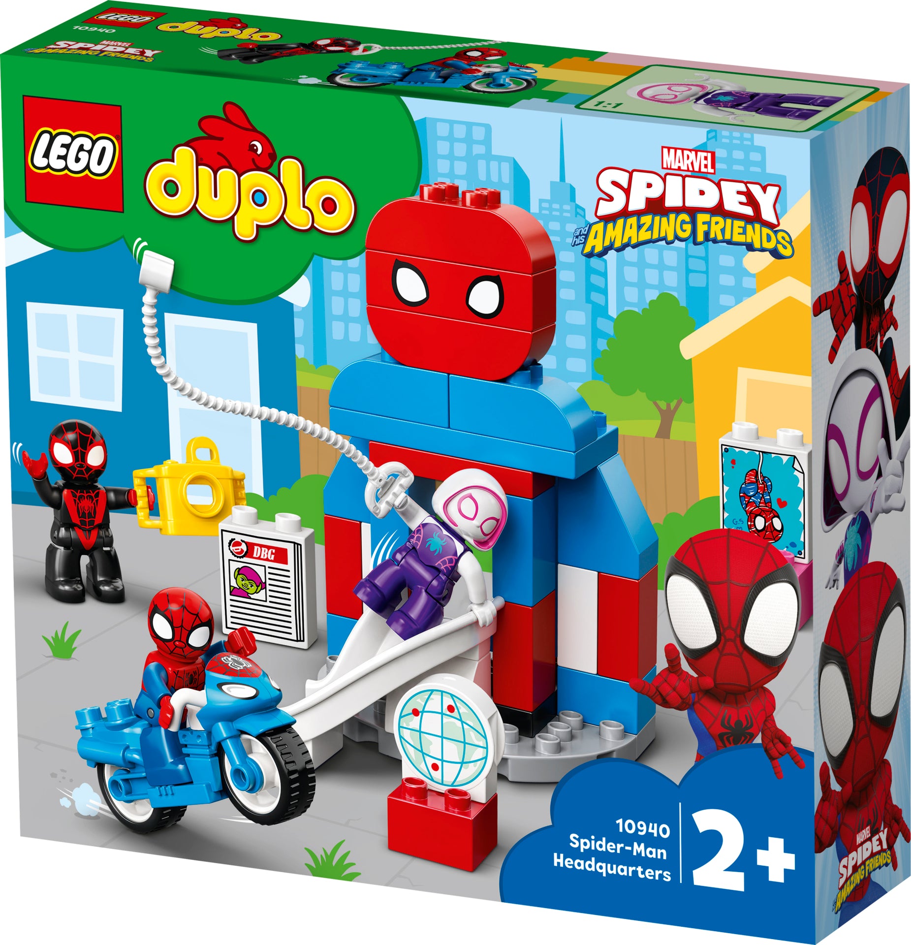 LEGO® DUPLO® Cartierul general al Omului Păianjen 10940