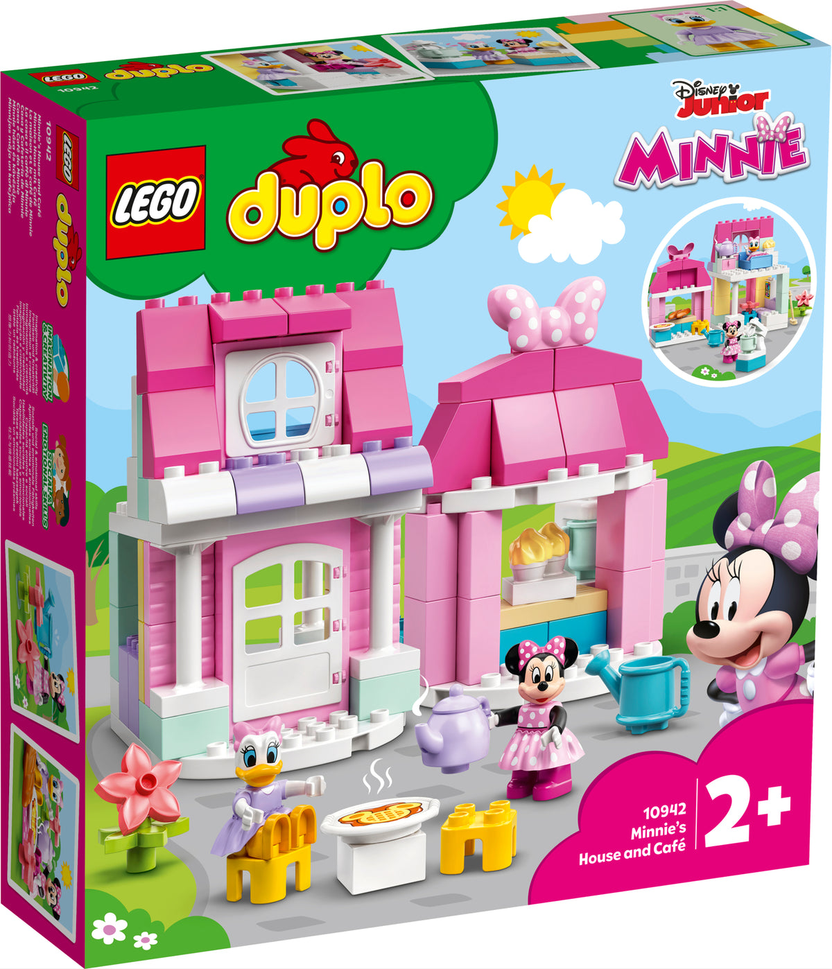 LEGO® DUPLO® Casa și cafeneaua lui Minnie 10942