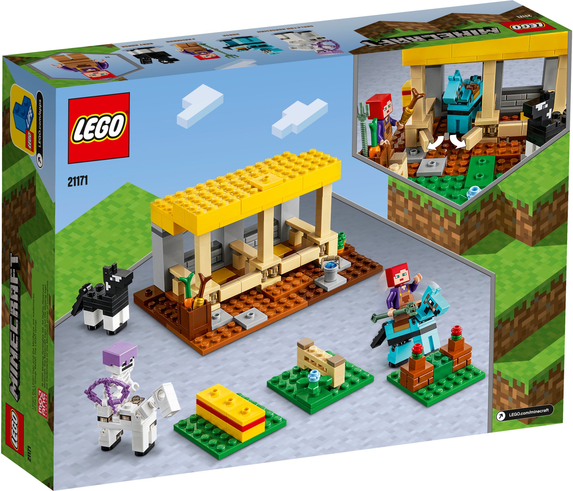 LEGO® Minecraft™ Grajdul pentru cai 21171