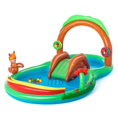 Piscina gonflabila BestWay cu centru de joaca Jungle, 295 x 199 cm