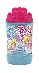 Mini papusa sirena colectibila, Seasters, EAT00000, roz