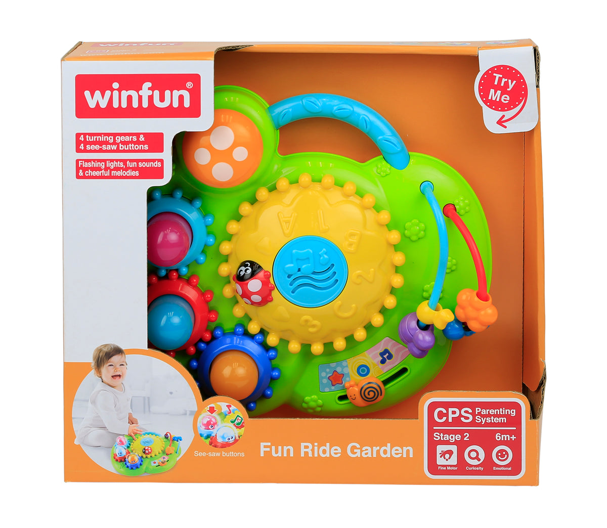 Winfun - Jucarie gradina colorata luminata- 0743