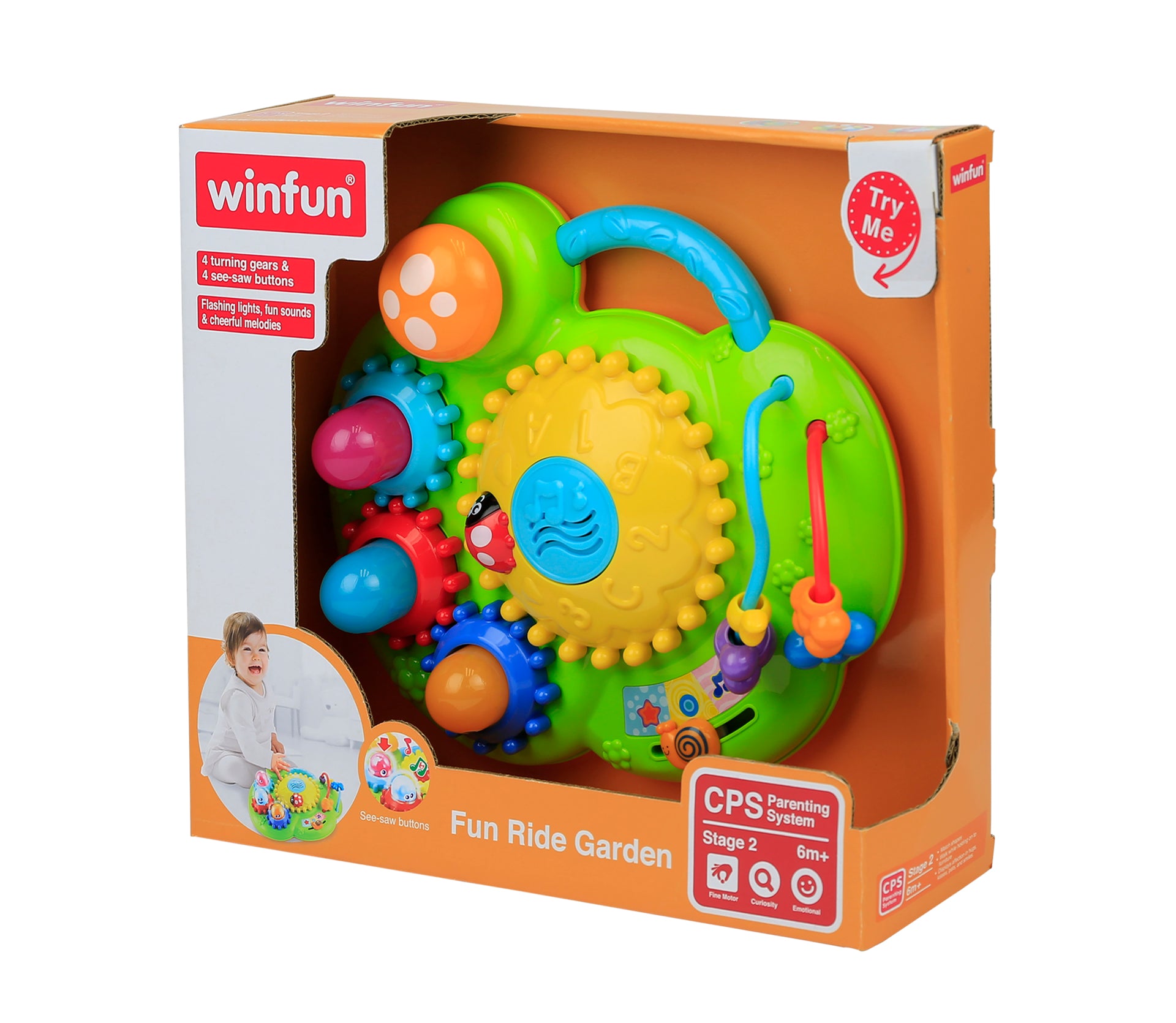 Winfun - Jucarie gradina colorata luminata- 0743