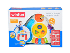 Jucarie masa muzicala pentru bebelusi, Winfun, 0812