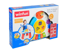 Jucarie masa muzicala pentru bebelusi, Winfun, 0812