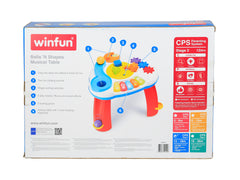 Jucarie masa muzicala pentru bebelusi, Winfun, 0812