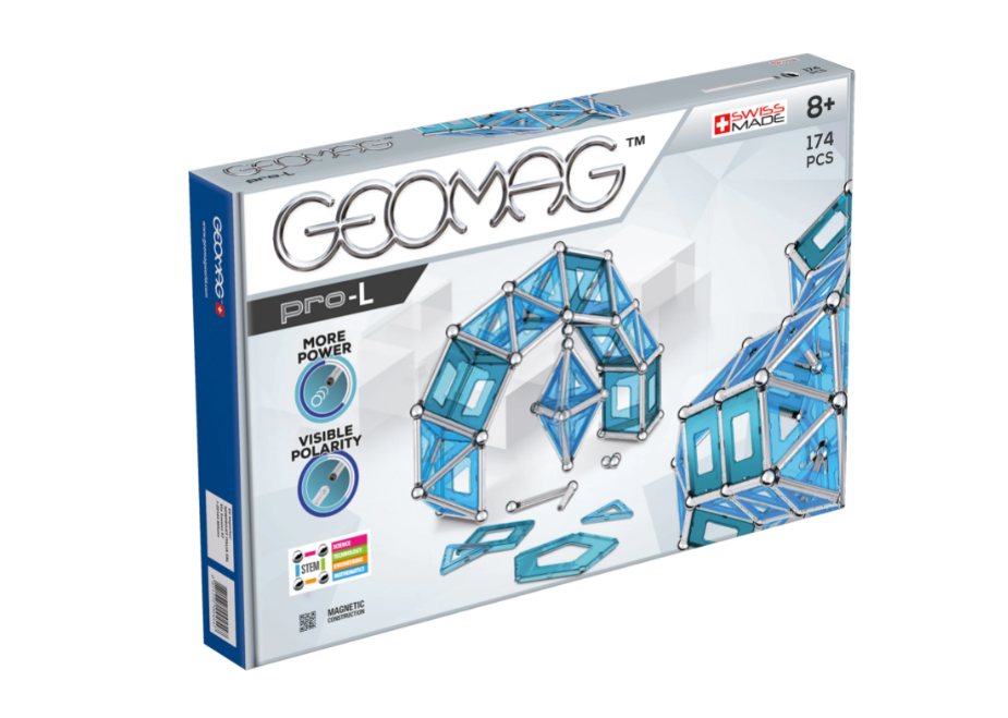 Geomag set magnetic 174 piese PRO-L, 025