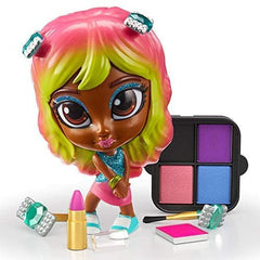 Instaglam - mini papusa Mia, cu set machiaj pentru fetite, 5+ ani, 074210