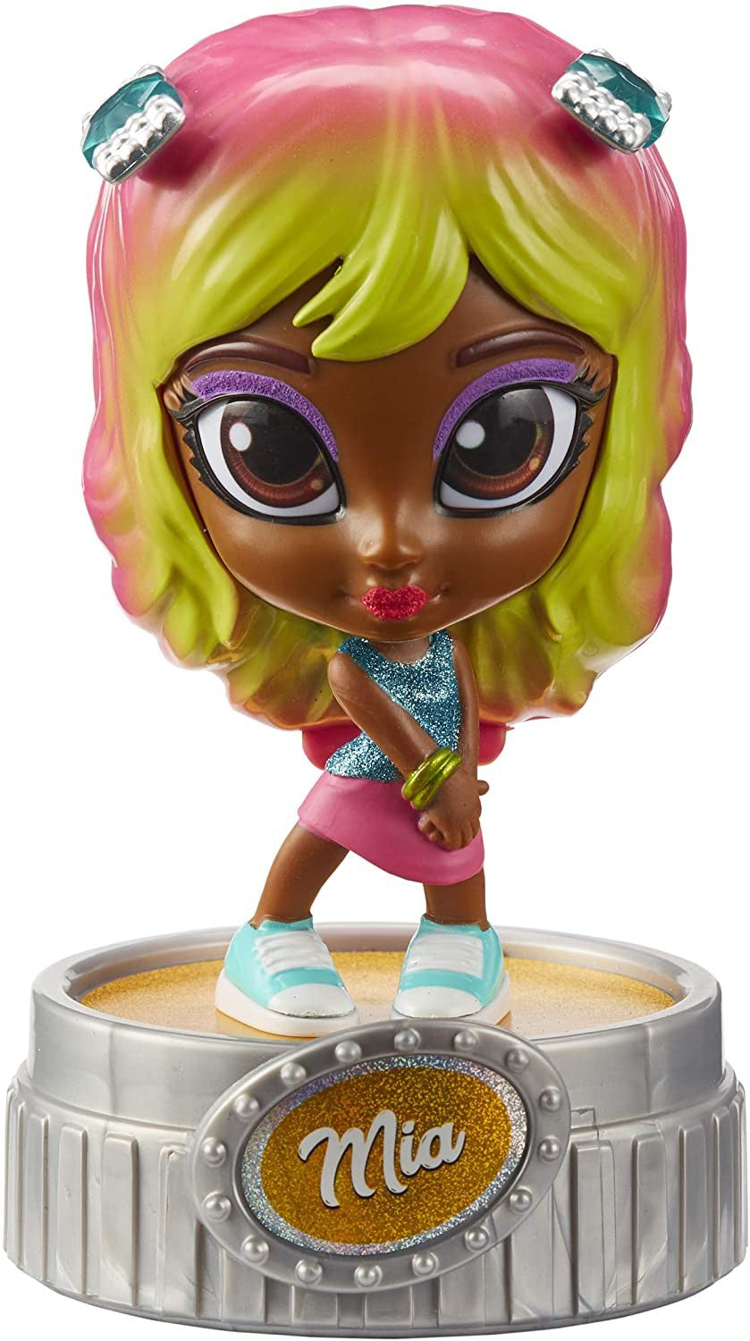 Instaglam - mini papusa Mia, cu set machiaj pentru fetite, 5+ ani, 074210