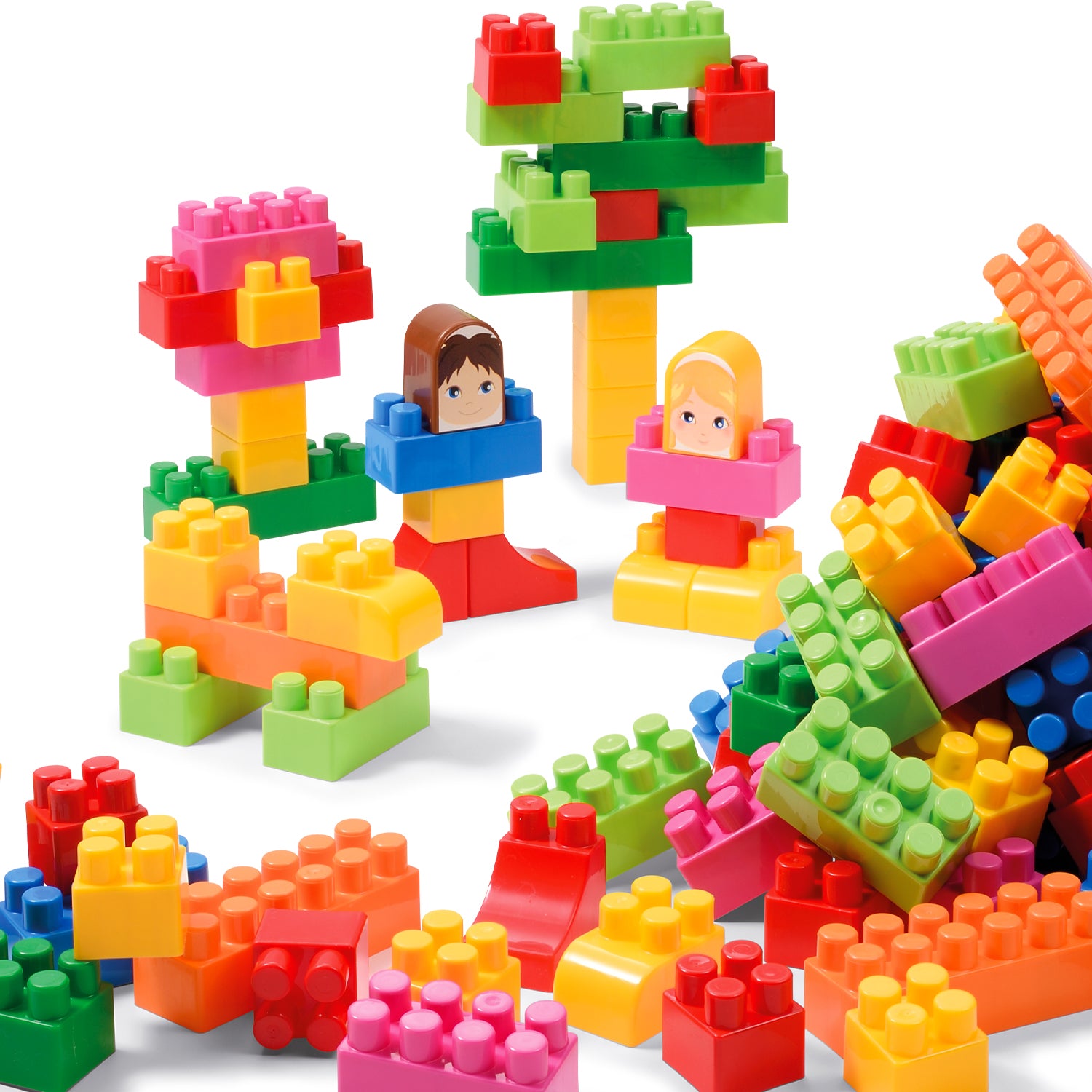 Ecoiffier - Set 100 Cuburi in Cutie, 1465