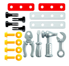 Carucior Ecoiffier cu Set de Scule, 2381