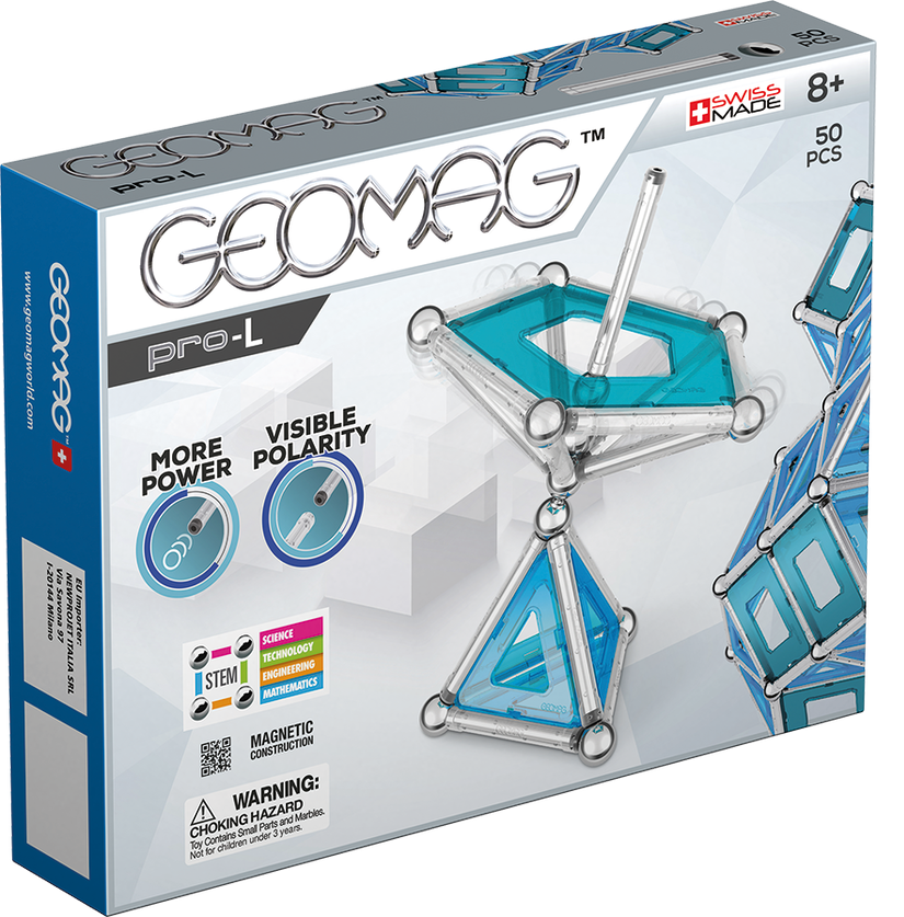 Geomag set magnetic 50 piese PRO-L, 022