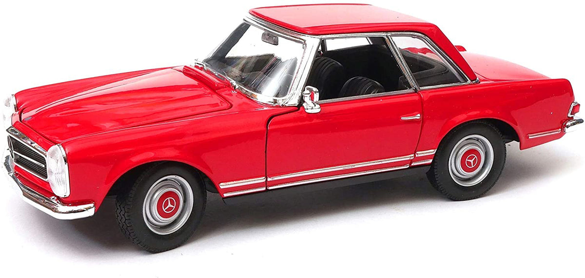 Macheta Auto Welly 1:24 Mercedes-Benz 230 SL Rosu, 24093