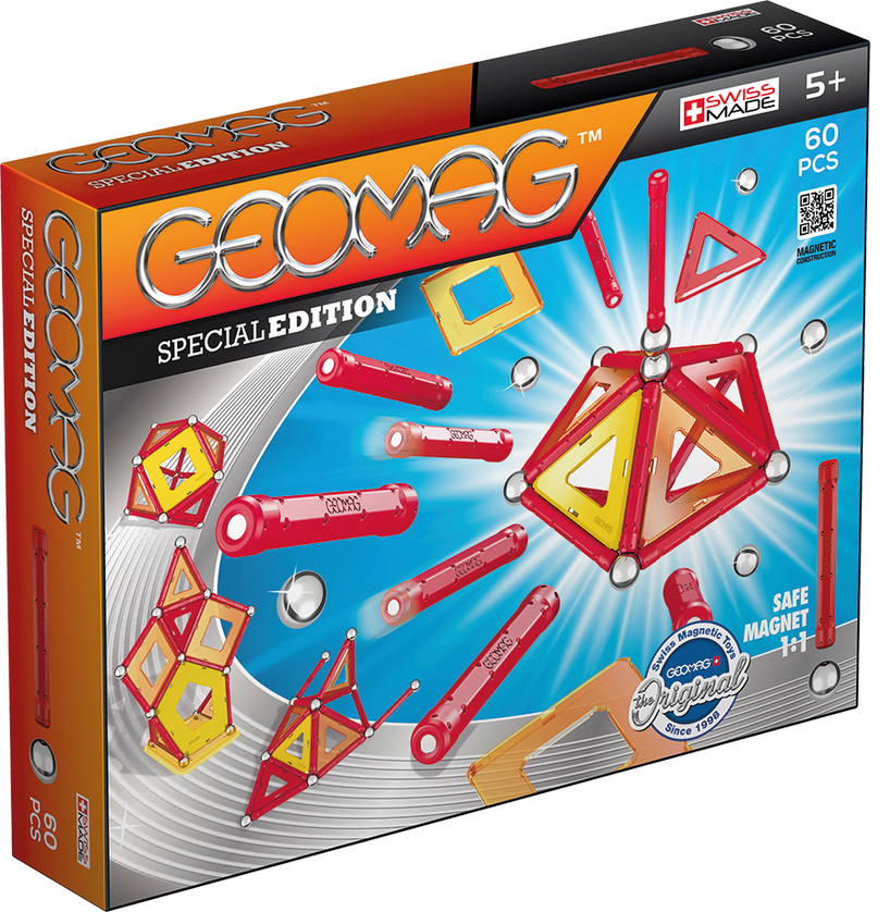 Geomag set magnetic 60 piese Mechanics, 819