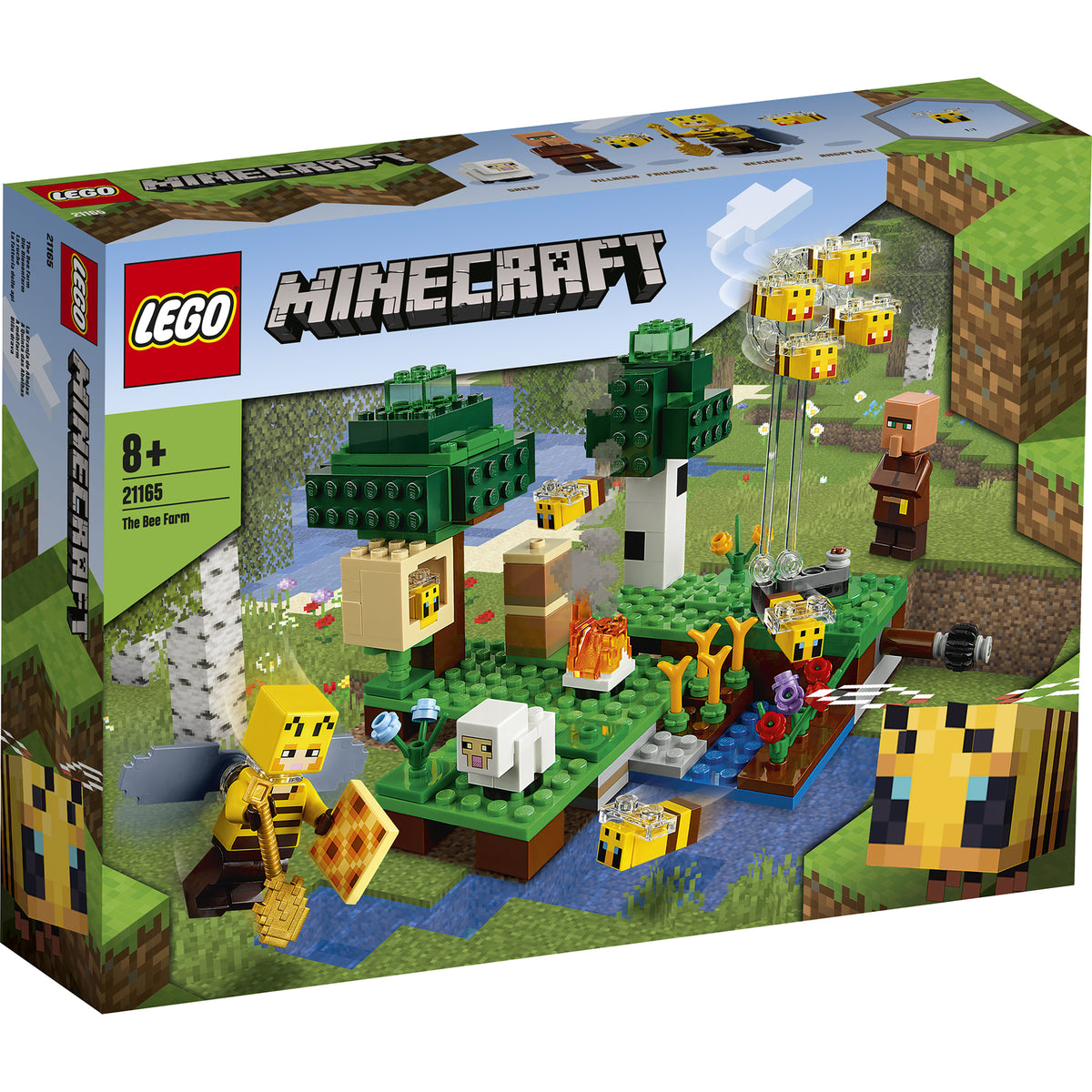 LEGO Minecraft - Ferma albinelor 21165, 238 piese