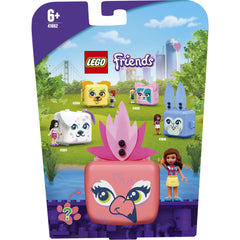 LEGO Friends - Cubul flamingo al Oliviei 41662, 41 piese