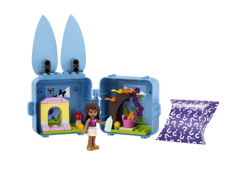 LEGO Friends - Cubul iepuras al Andreei 41666, 45 piese