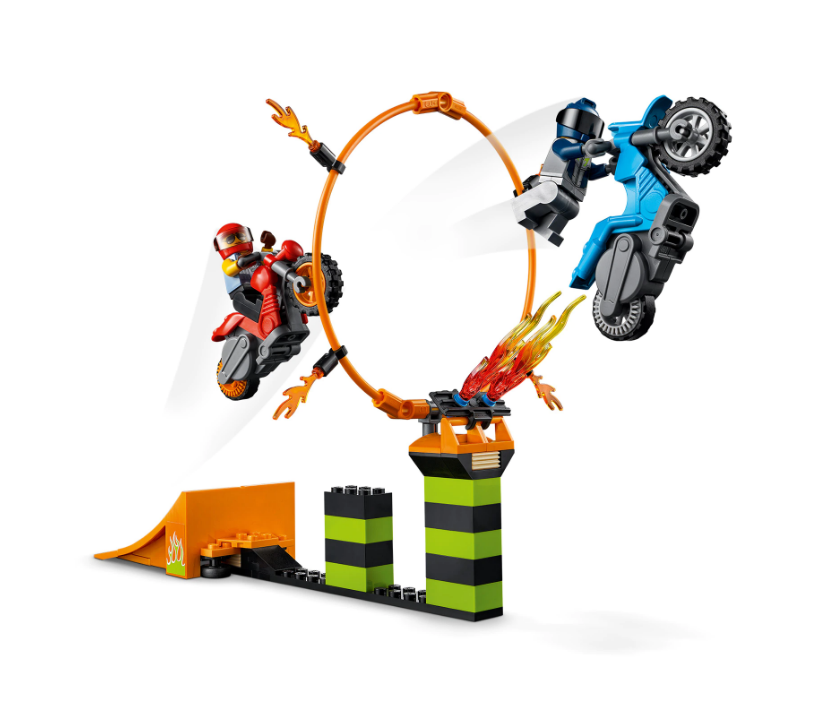 LEGO City Stuntz - Concurs de cascadorii 60299, 73 piese