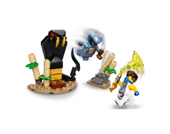 LEGO NINJAGO - Set de lupta epica Jay contra Serpentine 71732, 69 piese