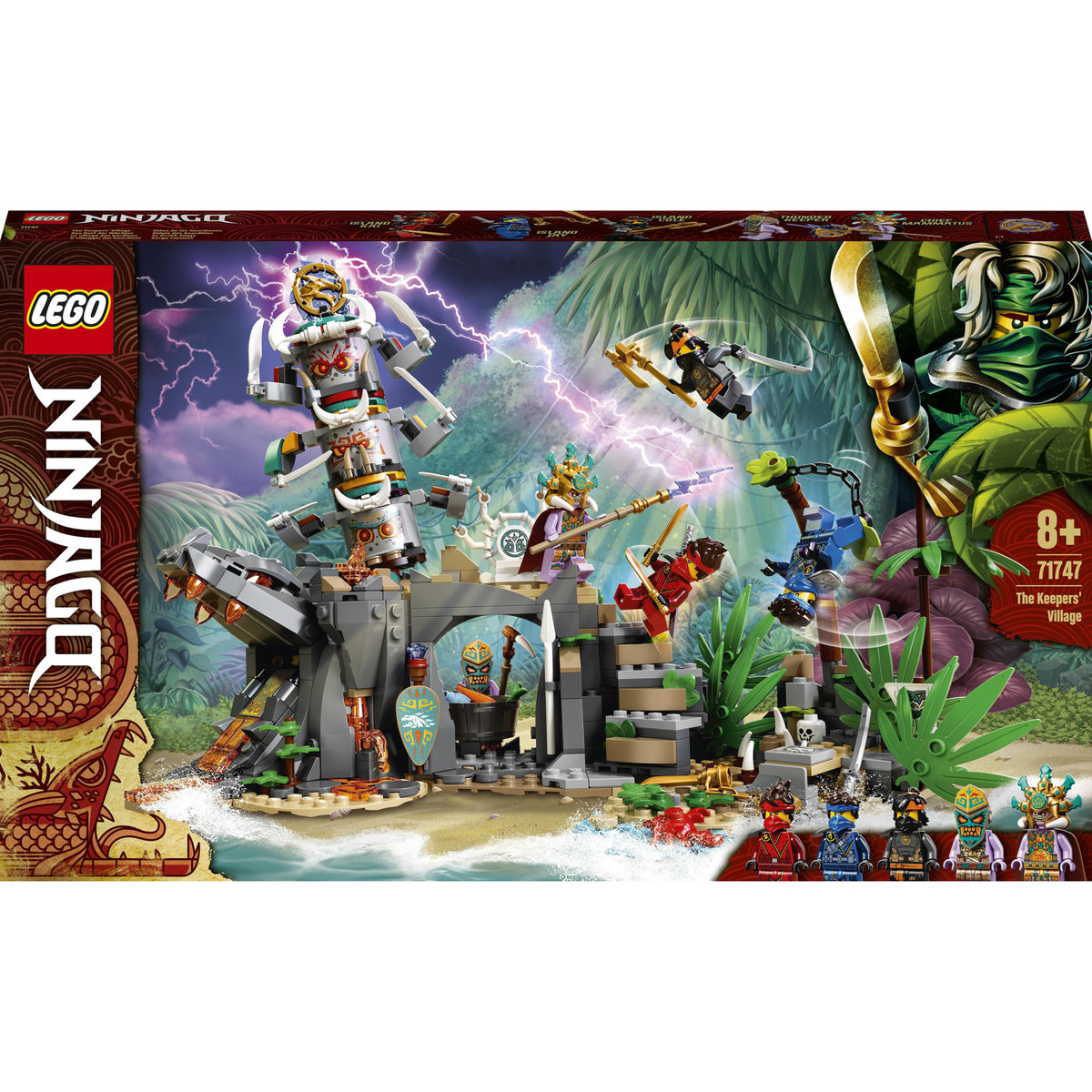LEGO NINJAGO - Satul strajerilor 71747, 632 piese