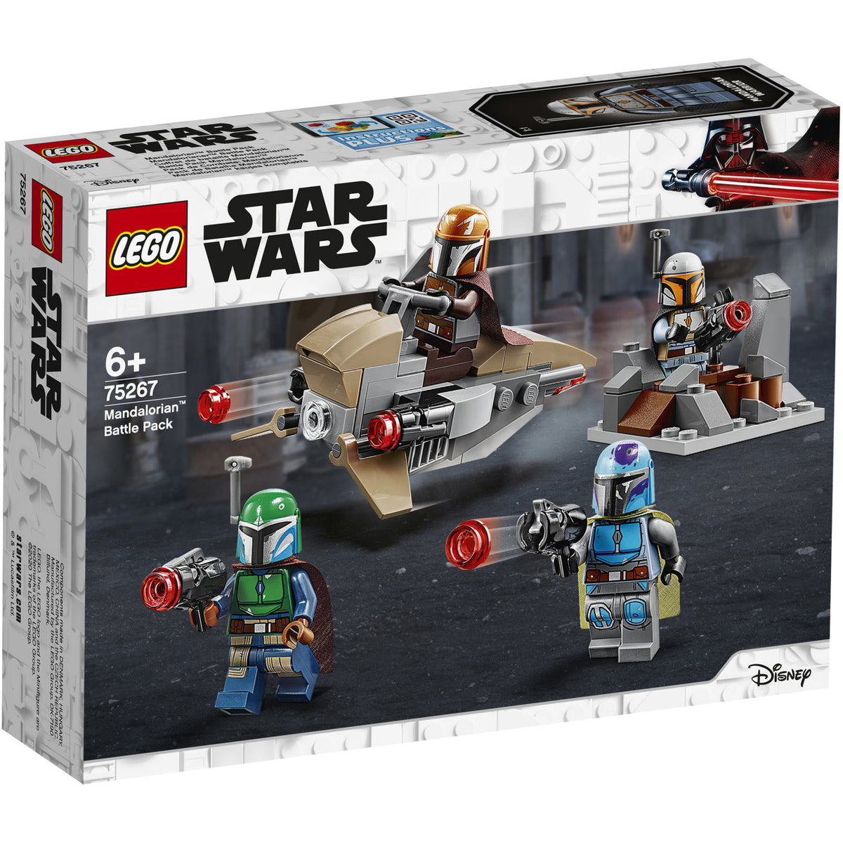 LEGO Star Wars - Pachet de lupte Mandalorian 75267, 102 piese