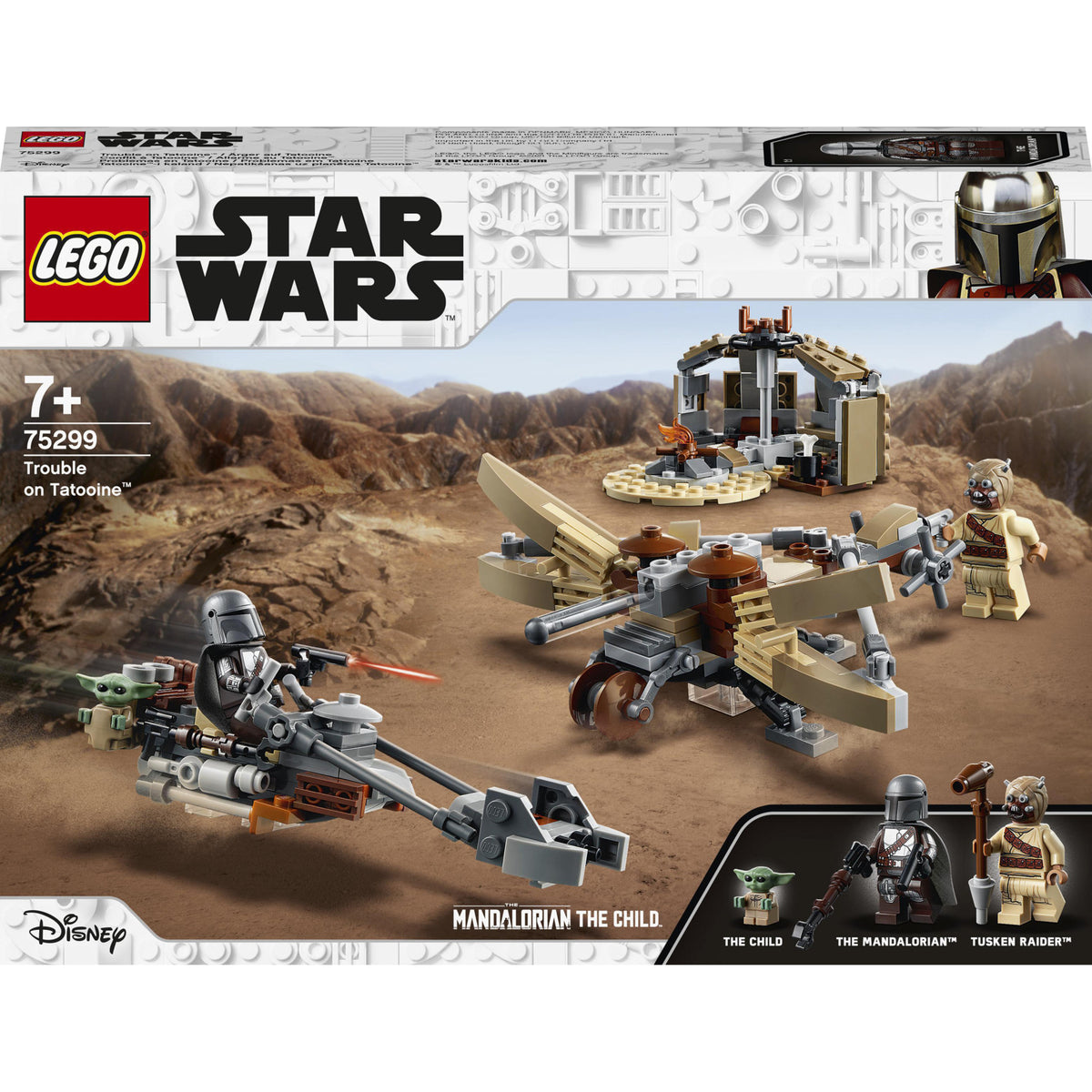 LEGO Star Wars - Dificultati pe Tatooine 75299, 276 piese