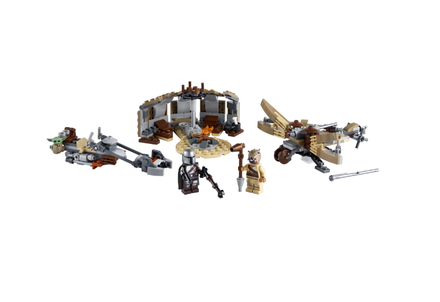 LEGO Star Wars - Dificultati pe Tatooine 75299, 276 piese