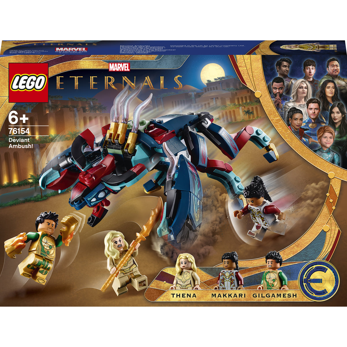 LEGO Super Heroes - Ambuscada Deviantului! 76154, 197 piese