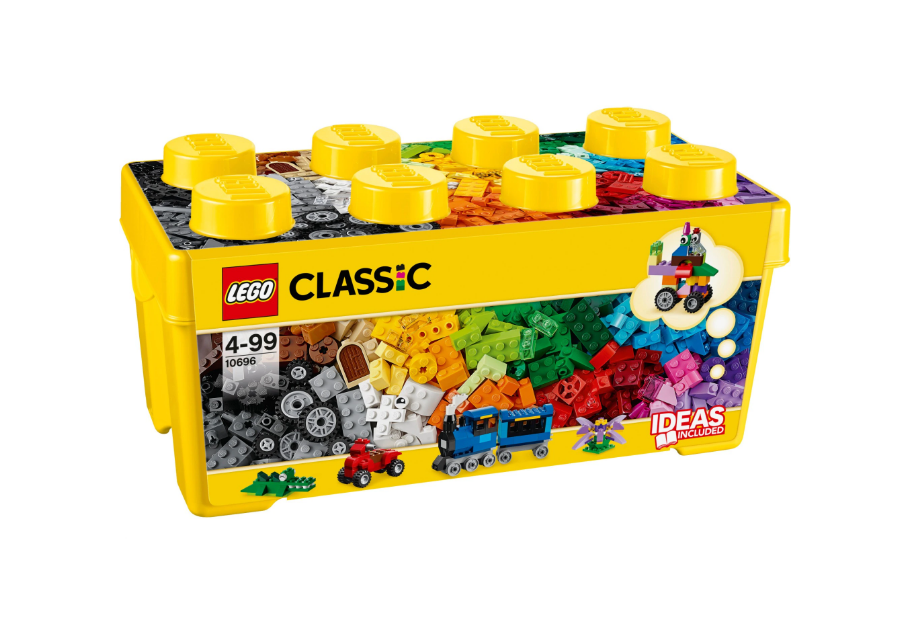 LEGO Classic - Cutie medie de constructie creativa 10696, 484 piese