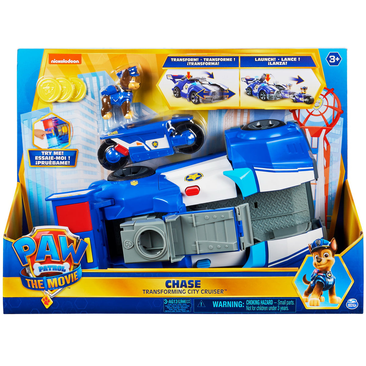 Masina de politie Paw Patrol - The Movie, Chase City Cruiser