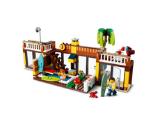 LEGO Creator 3 in 1 - Casa de pe plaja a surferilor 31118, 564 piese