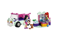 LEGO Friends - Masina pentru ingrijirea pisicilor 41439, 60 piese