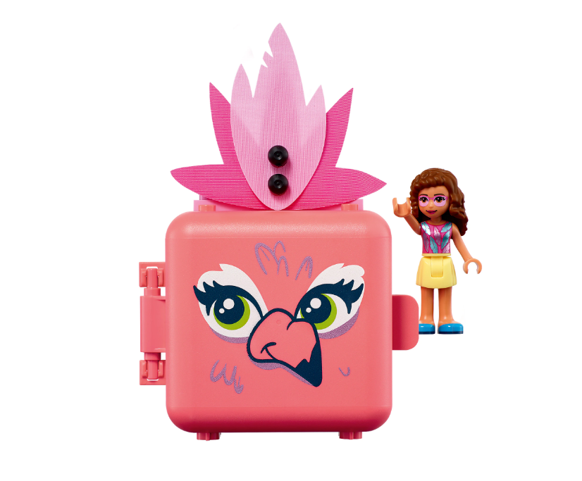 LEGO Friends - Cubul flamingo al Oliviei 41662, 41 piese